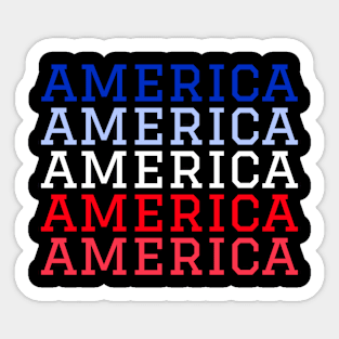 America Sticker